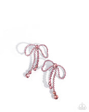 Load image into Gallery viewer, Black Tie Bow - Pink